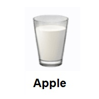 Glass of Milk on Apple iOS
