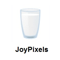 Glass of Milk on JoyPixels