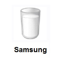 Glass of Milk on Samsung