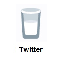 Glass of Milk on Twitter Twemoji