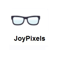 Glasses on JoyPixels