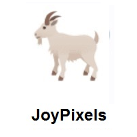 Goat on JoyPixels
