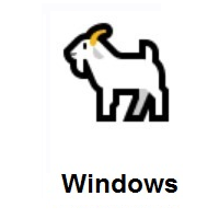 Goat on Microsoft Windows