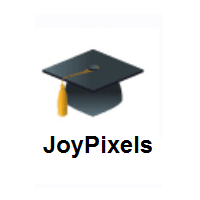 Graduation Cap on JoyPixels