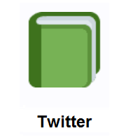Green Book on Twitter Twemoji
