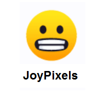Furious: Grimacing Face on JoyPixels
