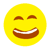 Happy Face: Grinning Face With Smiling Eyes