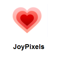 Growing Heart on JoyPixels