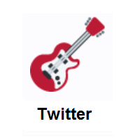 Guitar on Twitter Twemoji