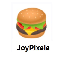 Hamburger on JoyPixels
