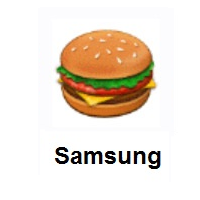 Hamburger on Samsung