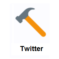 Hammer on Twitter Twemoji