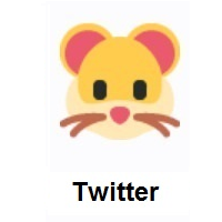 Hamster on Twitter Twemoji