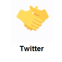 Handshake on Twitter Twemoji