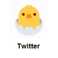 Hatching Chick on Twitter Twemoji