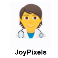 Health Worker on JoyPixels