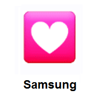 Heart Decoration on Samsung