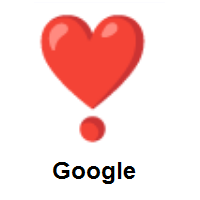 Heart Exclamation on Google Android