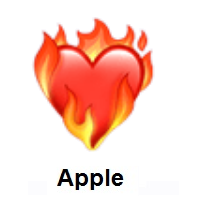 Heart on Fire on Apple iOS