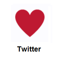 Heart Suit on Twitter Twemoji