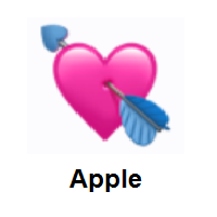 Heart with Arrow on Apple iOS