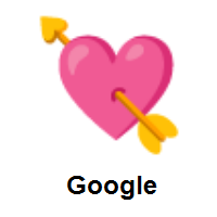Heart with Arrow on Google Android