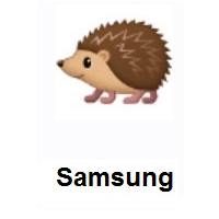 Hedgehog on Samsung