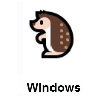 Hedgehog on Microsoft Windows