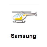 Helicopter on Samsung
