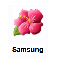 Hibiscus on Samsung