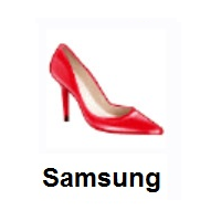 High-Heeled Shoe on Samsung