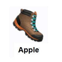 Hiking Boot on Apple iOS