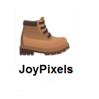 Hiking Boot on JoyPixels