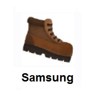 Hiking Boot on Samsung