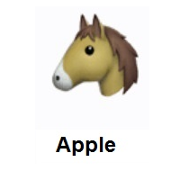 Horse Face on Apple iOS