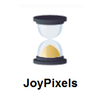 Hourglass Done on JoyPixels