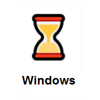 Hourglass Done on Microsoft Windows