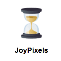 Hourglass Not Done on JoyPixels