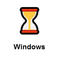 Hourglass Not Done on Microsoft Windows