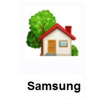 House With Garden on Samsung