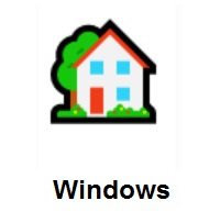 House With Garden on Microsoft Windows