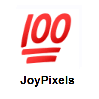 Hundred Points on JoyPixels