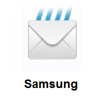 Incoming Envelope on Samsung