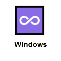 Infinity on Microsoft Windows
