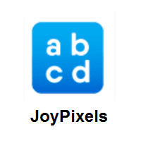 Input Latin Lowercase on JoyPixels