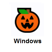 Halloween Pumpkin: Jack-O-Lantern on Microsoft Windows