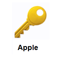 Key on Apple iOS
