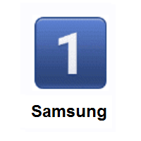 Keycap: 1 on Samsung