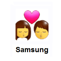 Kiss on Samsung