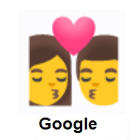 Kiss: Woman, Man on Google Android